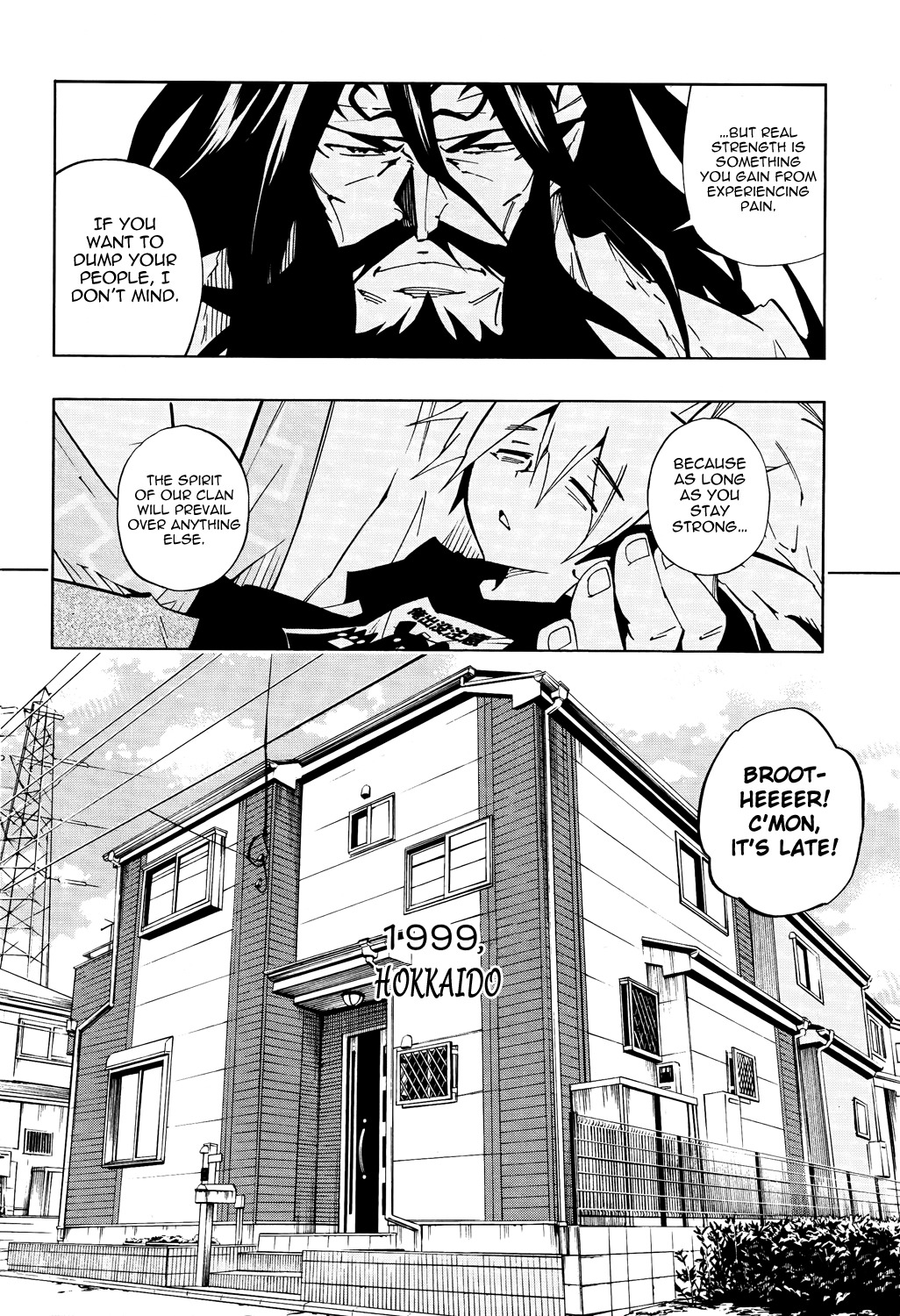 Shaman King 0 Chapter 3 page 40 - Chapter 3: Dresser with Wolves