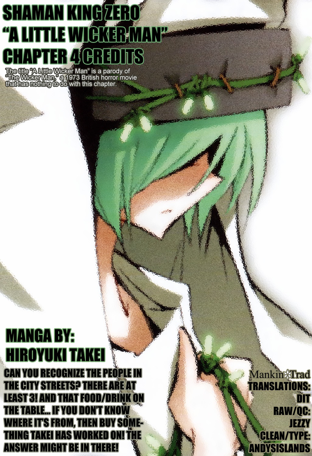 Shaman King 0 Chapter 4 page 1 - Chapter 4: A Little Wicker Man