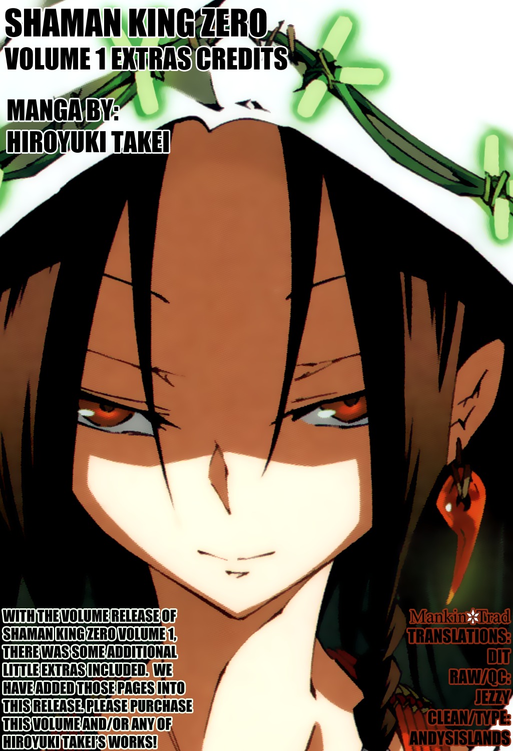 Shaman King 0 Chapter 5.5 page 7 - Chapter 5.5: Extras