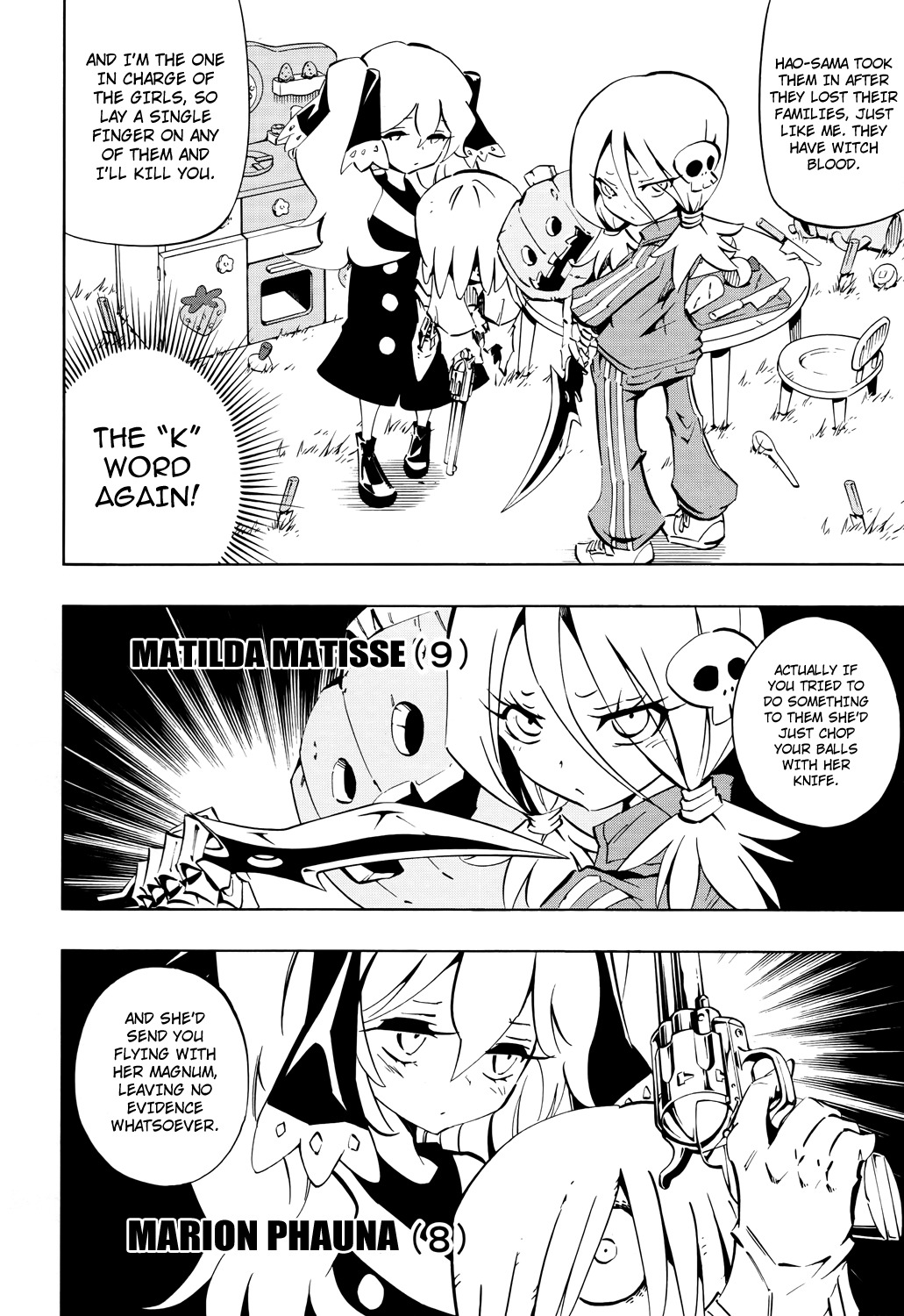 Shaman King 0 Chapter 5 page 11 - Chapter 5: Matagawa Under the Bridge & Gag of New York