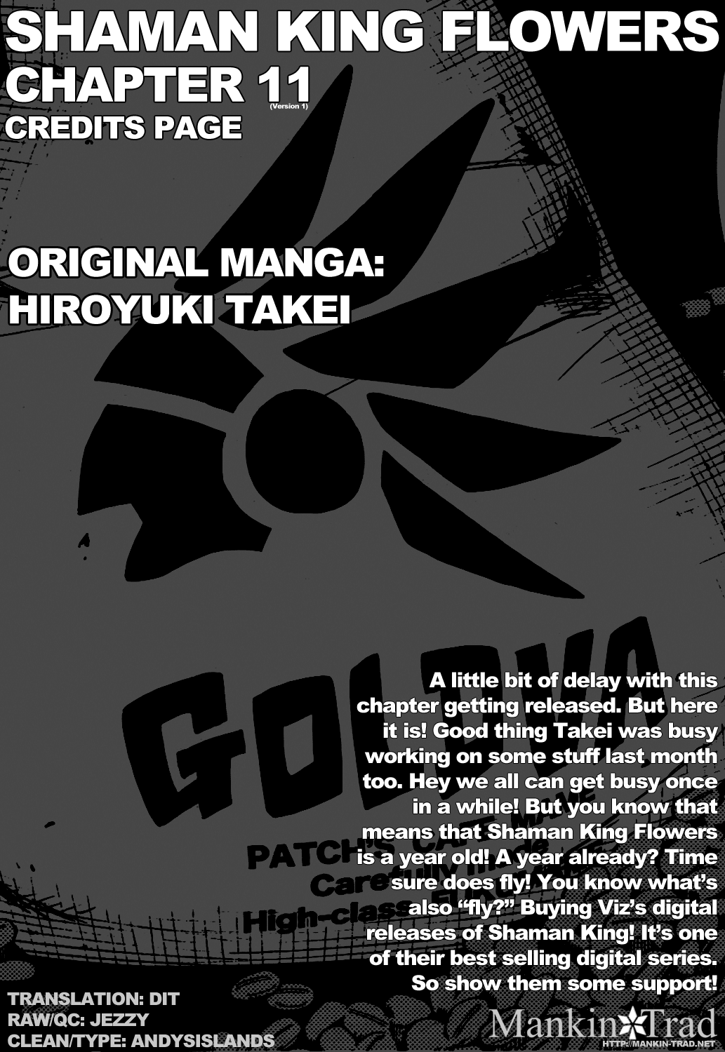 Shaman King: Flowers Chapter 11 page 1 - Chapter 11: Oni, Lying by the River