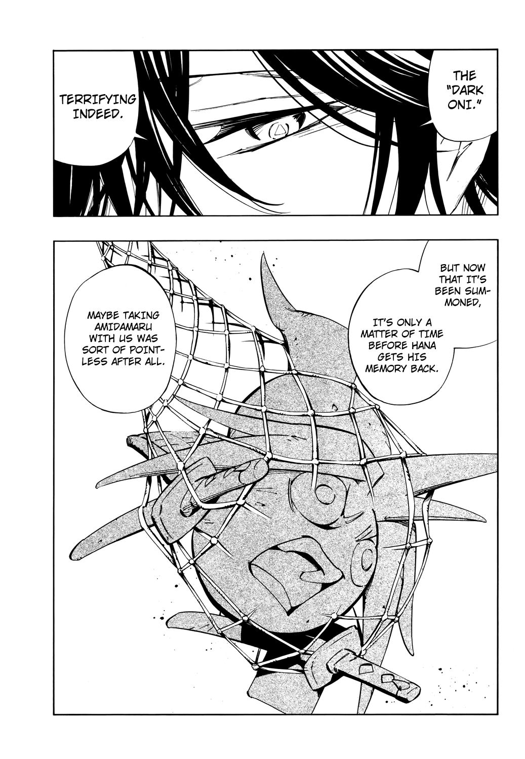Shaman King: Flowers Chapter 11 page 19 - Chapter 11: Oni, Lying by the River