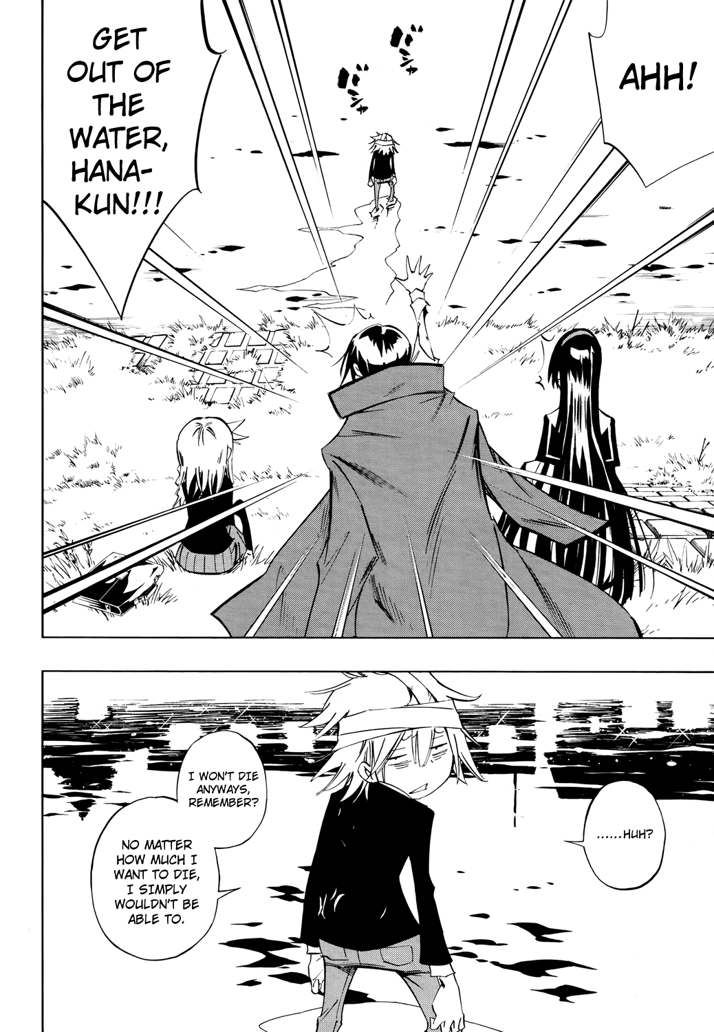 Shaman King: Flowers Chapter 11 page 28 - Chapter 11: Oni, Lying by the River