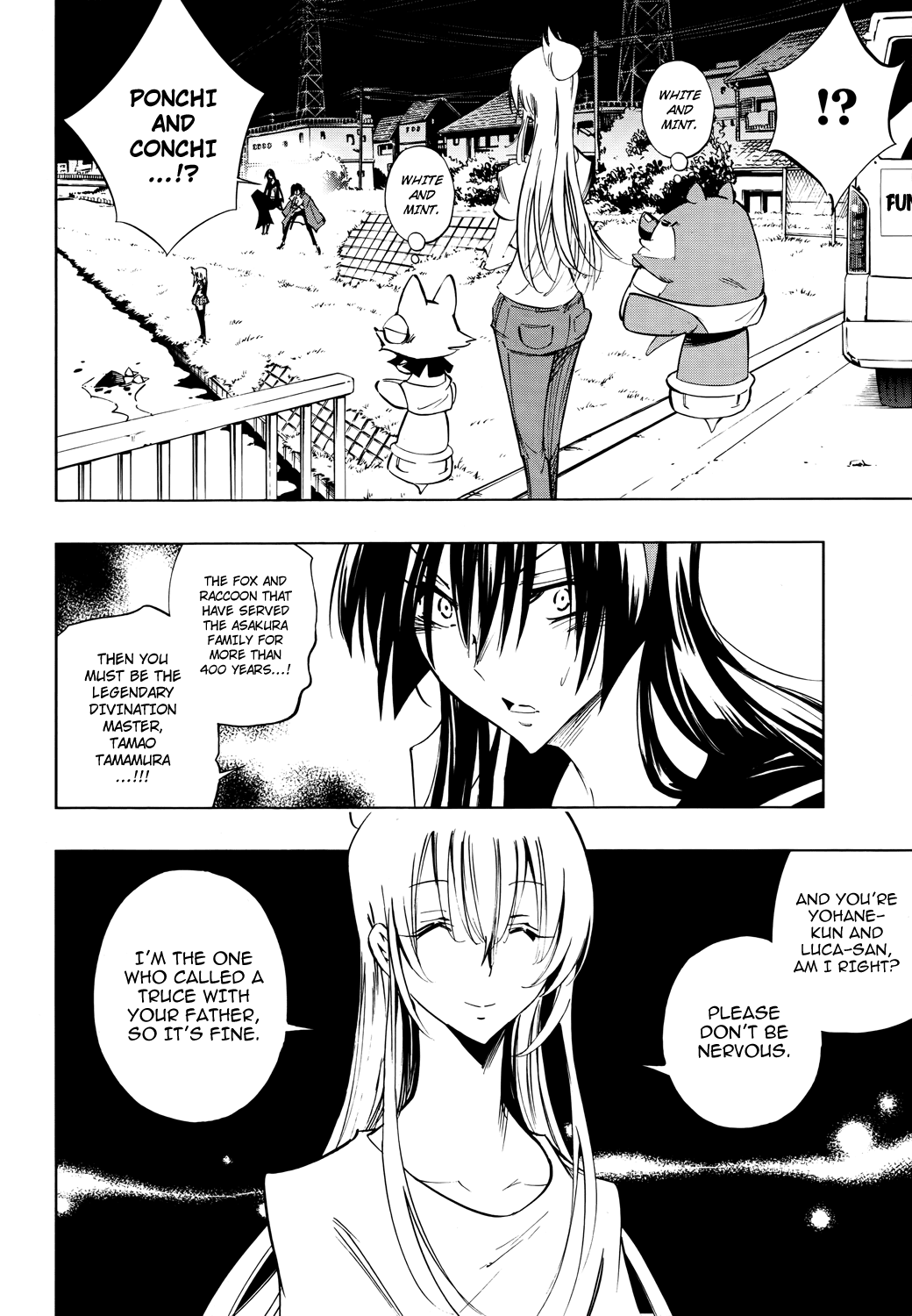 Shaman King: Flowers Chapter 11 page 33 - Chapter 11: Oni, Lying by the River
