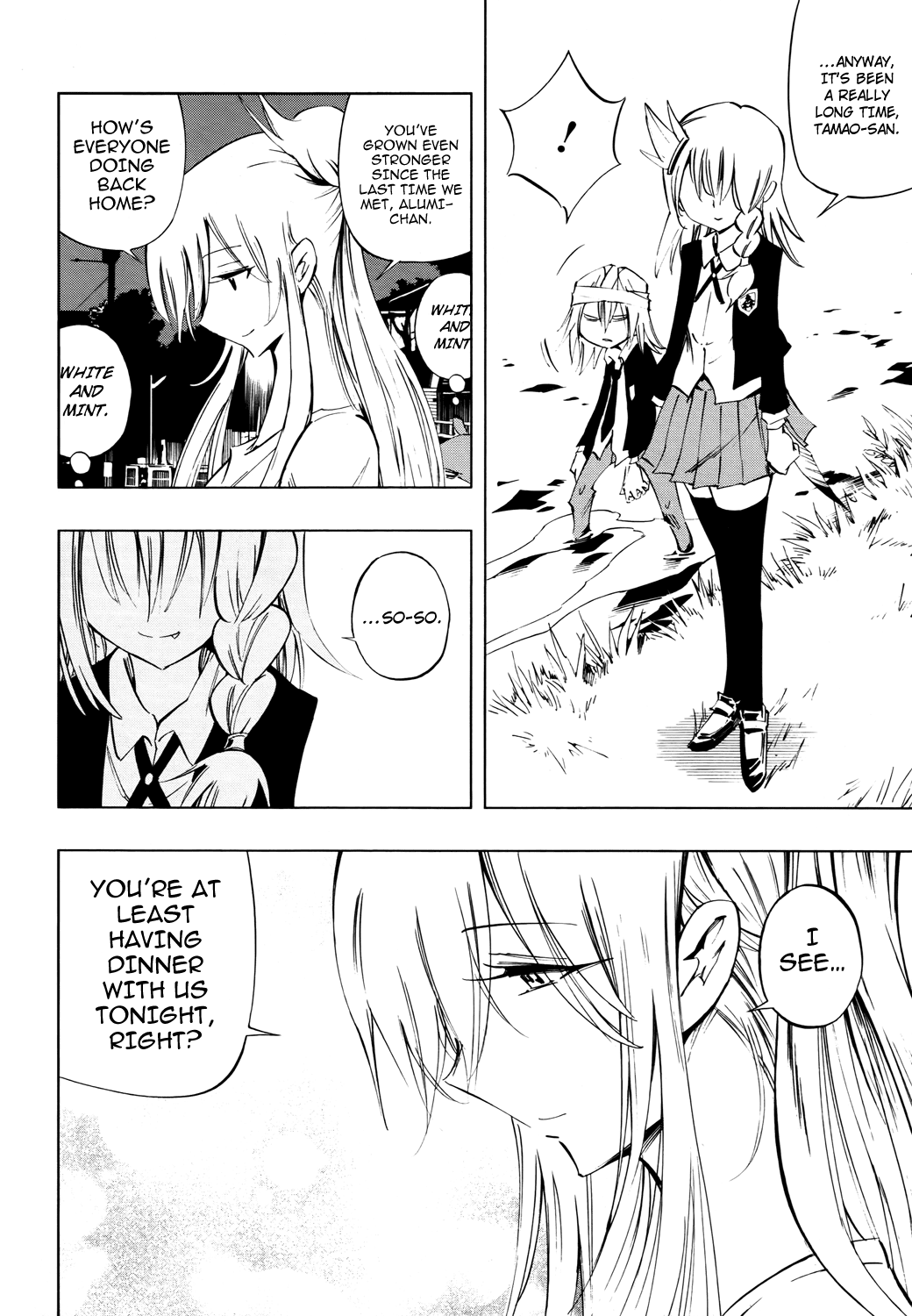 Shaman King: Flowers Chapter 11 page 35 - Chapter 11: Oni, Lying by the River