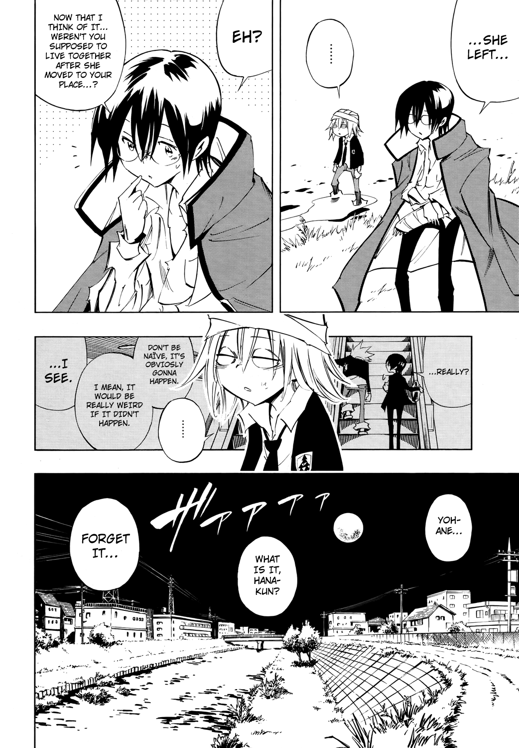 Shaman King: Flowers Chapter 11 page 37 - Chapter 11: Oni, Lying by the River