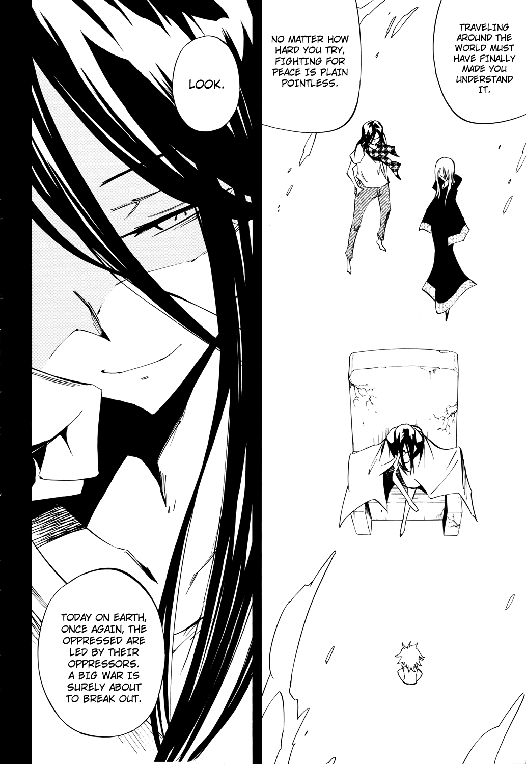 Shaman King: Flowers Chapter 11 page 7 - Chapter 11: Oni, Lying by the River