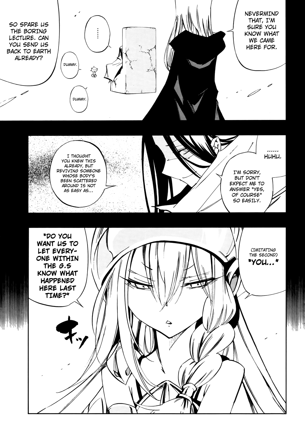 Shaman King: Flowers Chapter 11 page 8 - Chapter 11: Oni, Lying by the River