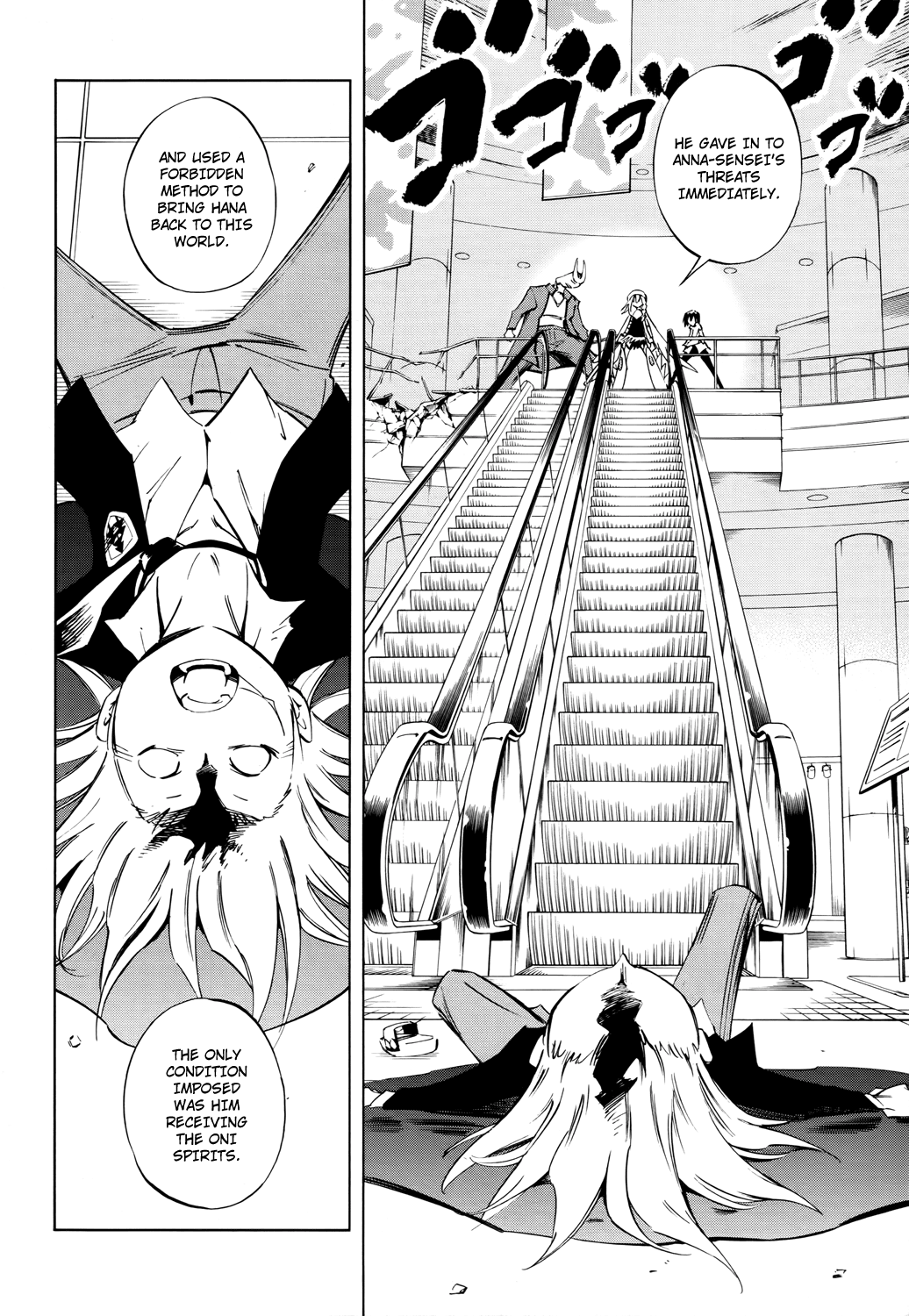 Shaman King: Flowers Chapter 11 page 9 - Chapter 11: Oni, Lying by the River