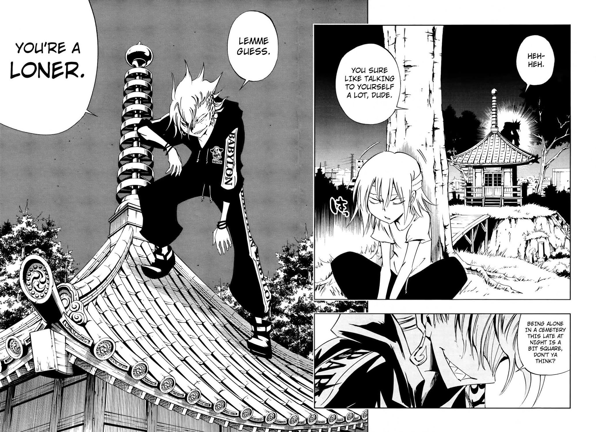 Shaman King: Flowers Chapter 12 page 37 - Chapter 12: Babylon Boy