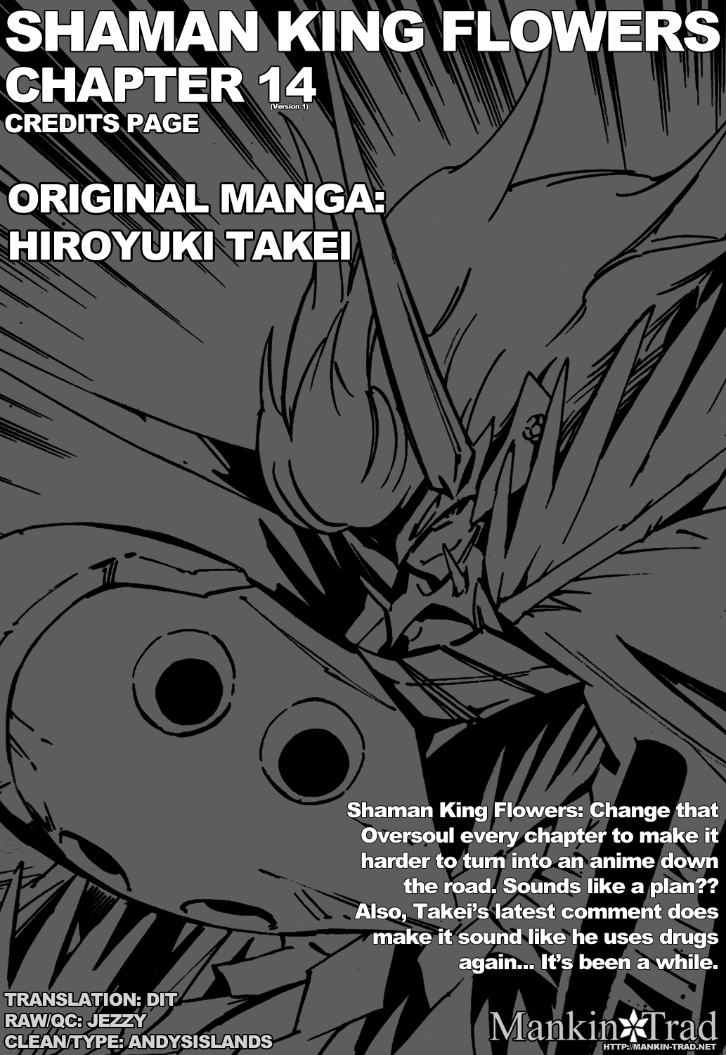 Shaman King: Flowers Chapter 14 page 1 - Chapter 14: You Didn't Die After Getting Beaten To Death By The Flower We Saw That Day