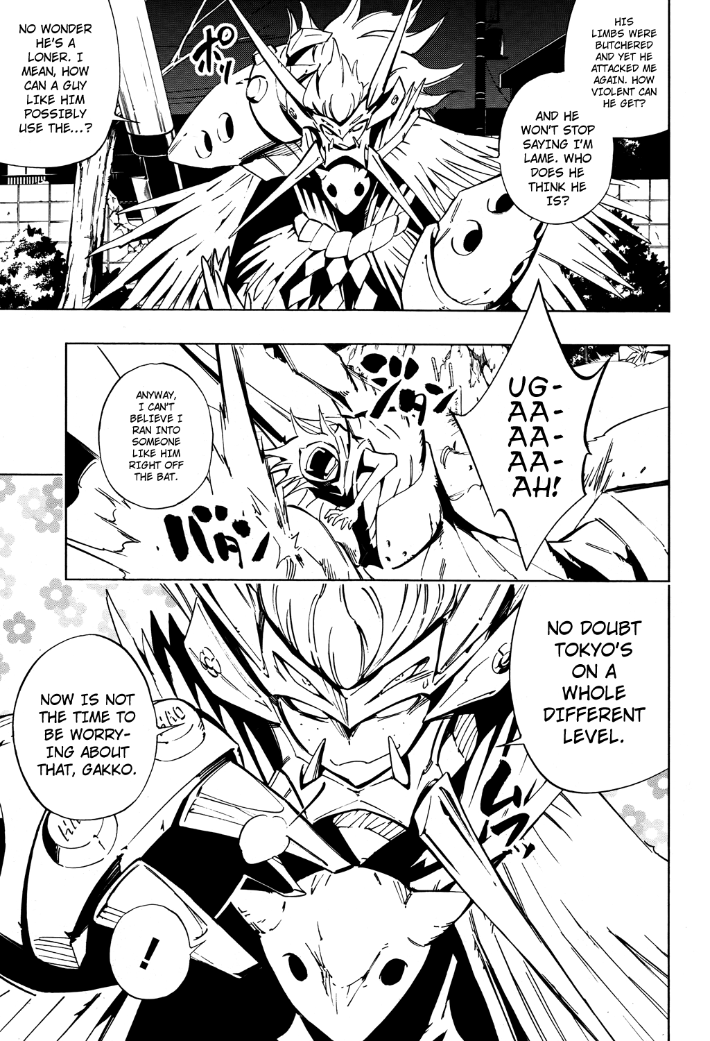 Shaman King: Flowers Chapter 14 page 11 - Chapter 14: You Didn't Die After Getting Beaten To Death By The Flower We Saw That Day