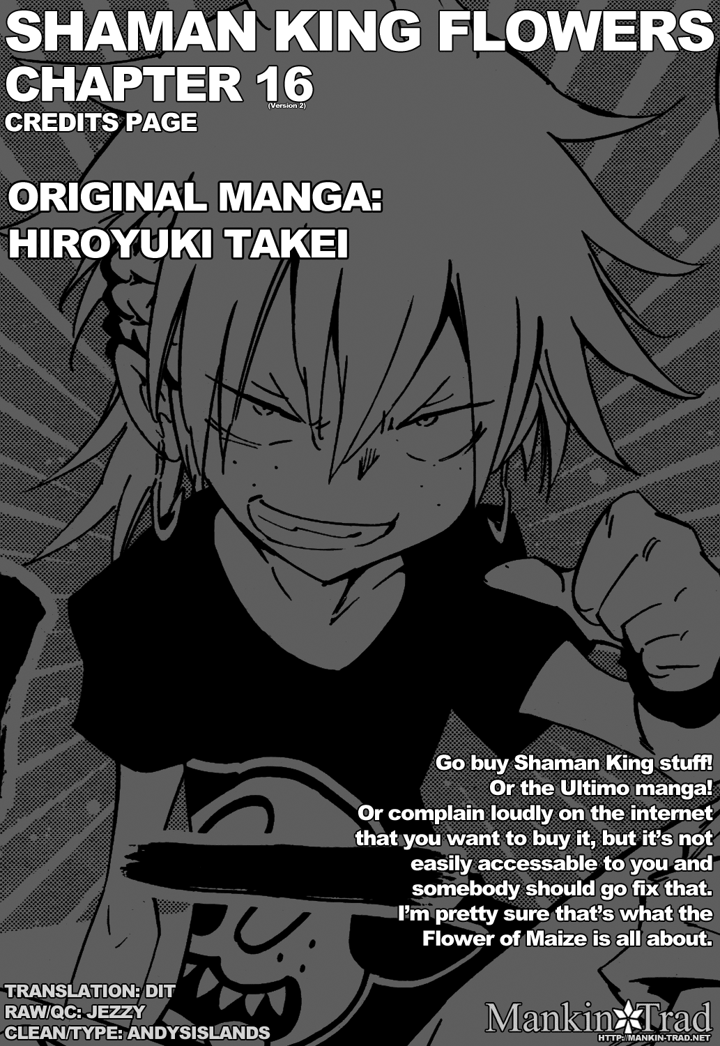 Shaman King: Flowers Chapter 16 page 1 - Chapter 16: Soft & Cream