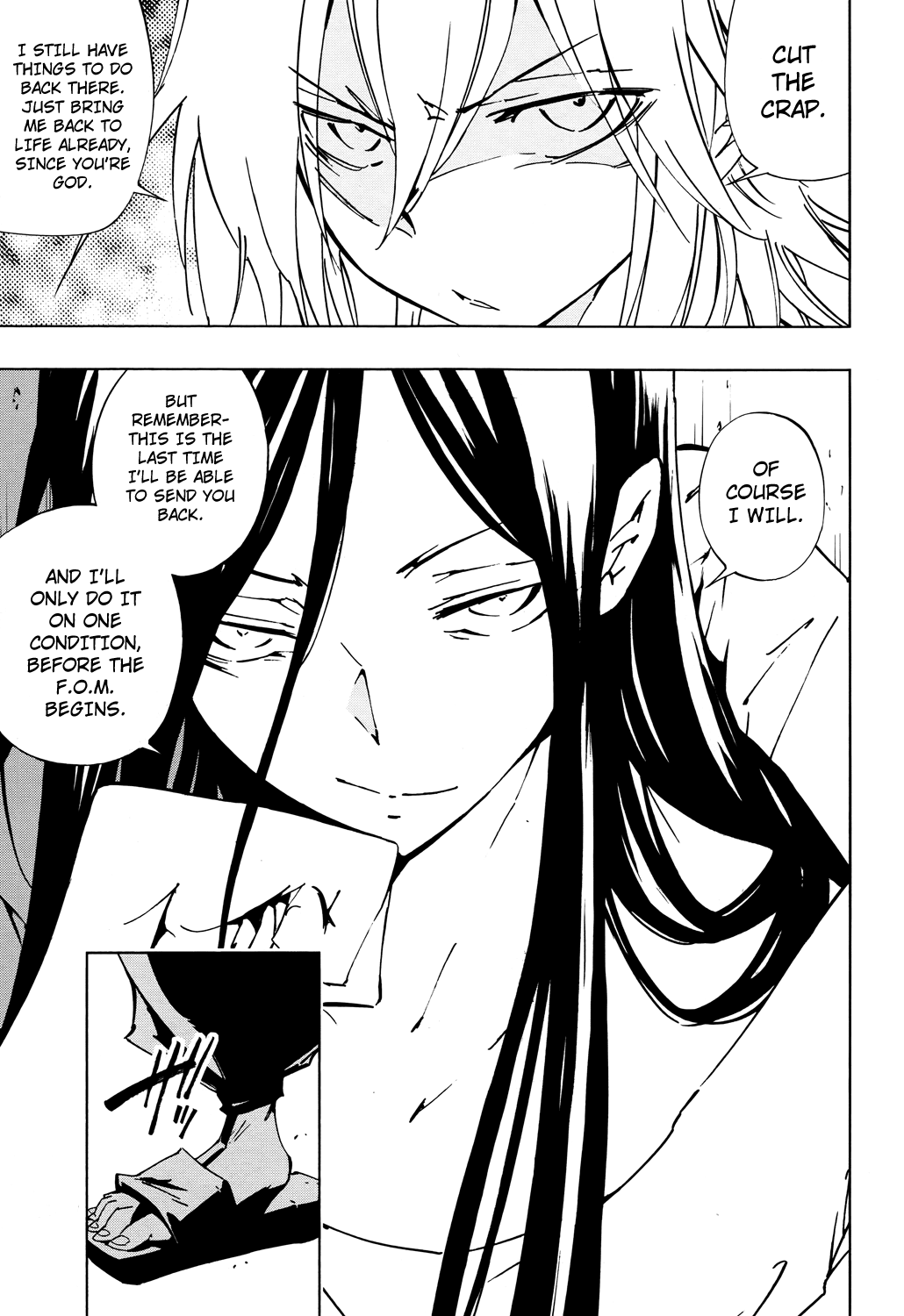Shaman King: Flowers Chapter 17 page 35 - Chapter 17: Cornered, Yo