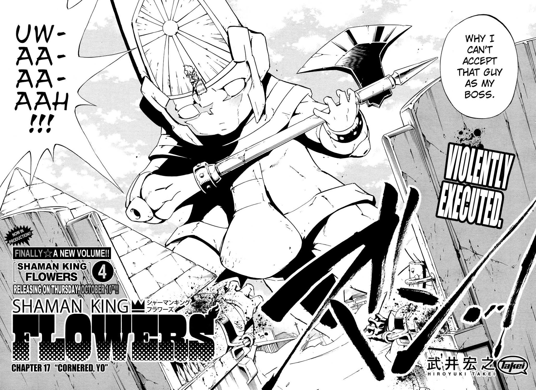 Shaman King: Flowers Chapter 17 page 5 - Chapter 17: Cornered, Yo