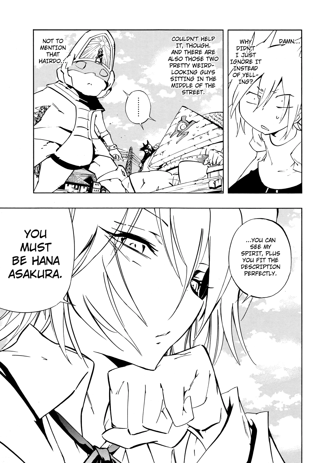 Shaman King: Flowers Chapter 17 page 7 - Chapter 17: Cornered, Yo