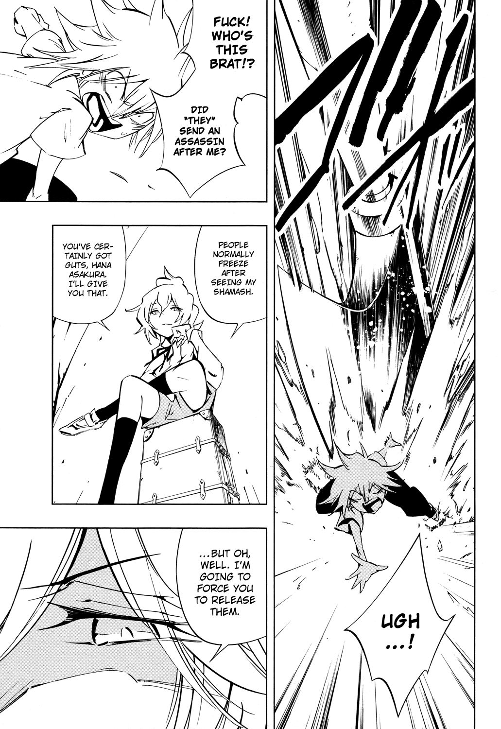 Shaman King: Flowers Chapter 17 page 9 - Chapter 17: Cornered, Yo