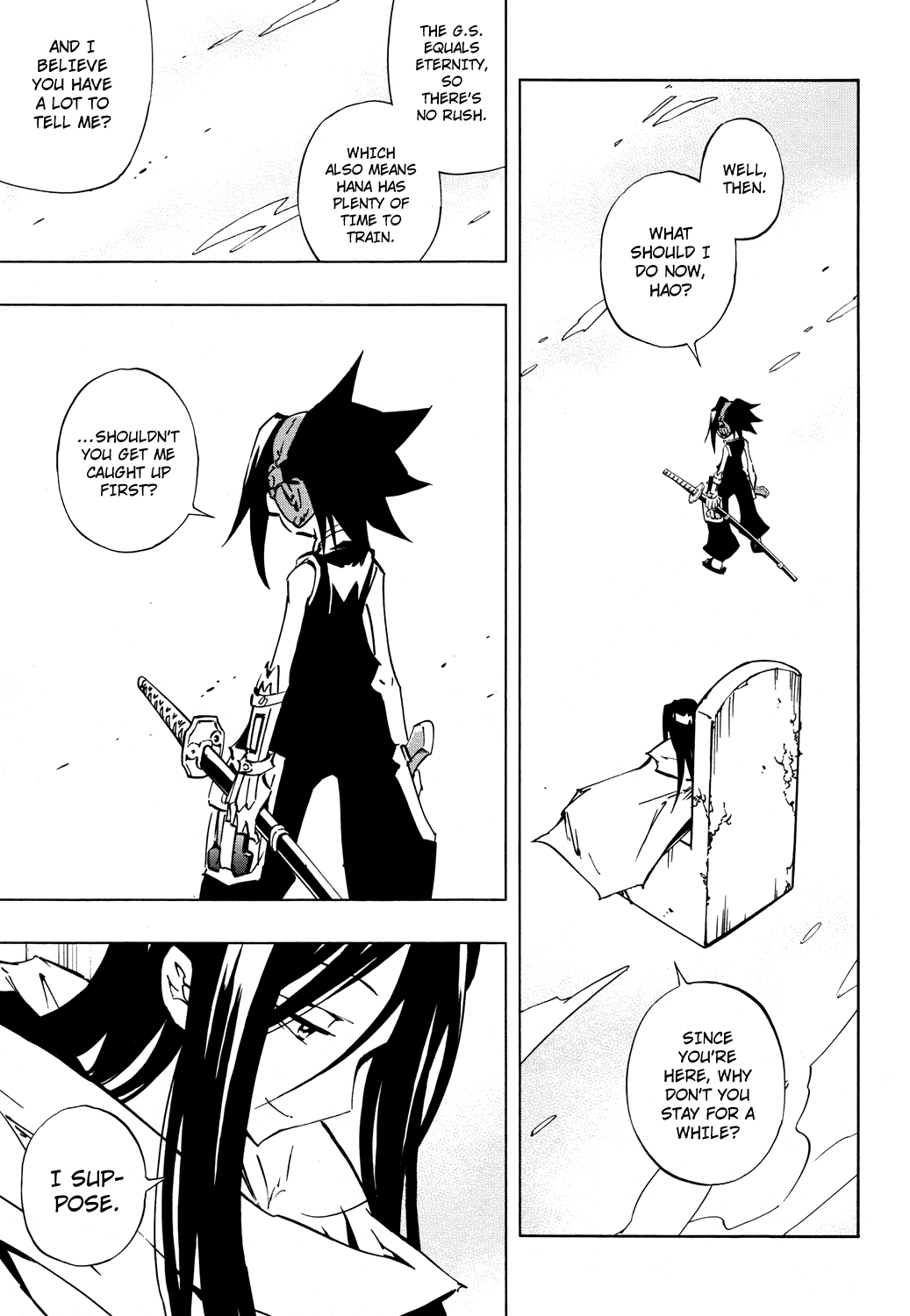 Shaman King: Flowers Chapter 18 page 23 - Chapter 18: My Dad And My Uncle Are The Same Age As Me