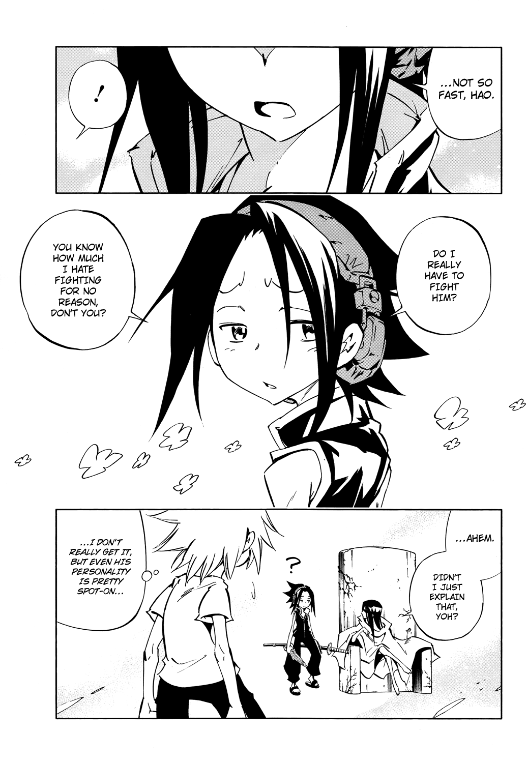 Shaman King: Flowers Chapter 18 page 8 - Chapter 18: My Dad And My Uncle Are The Same Age As Me