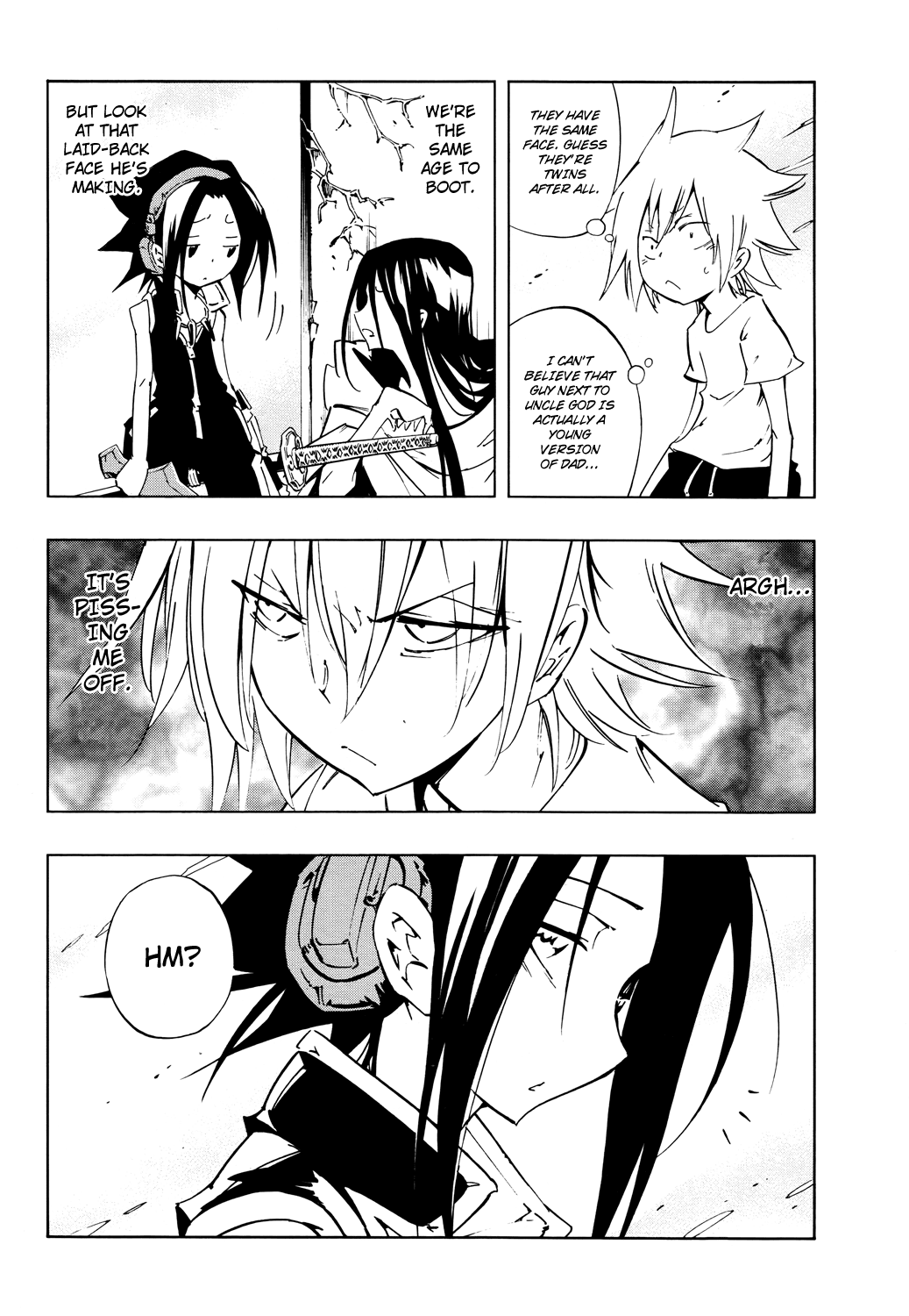 Shaman King: Flowers Chapter 18 page 9 - Chapter 18: My Dad And My Uncle Are The Same Age As Me