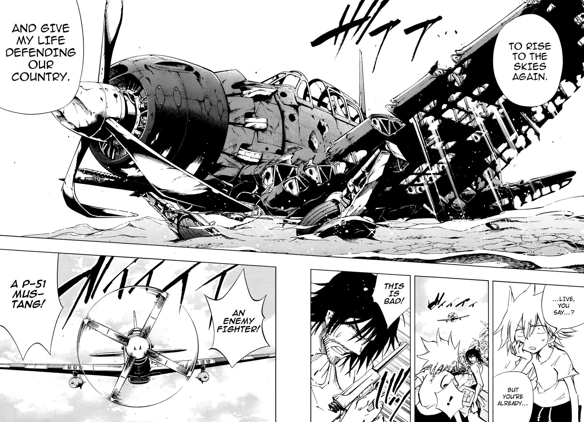 Shaman King: Flowers Chapter 19 page 12 - Chapter 19: Death Zero