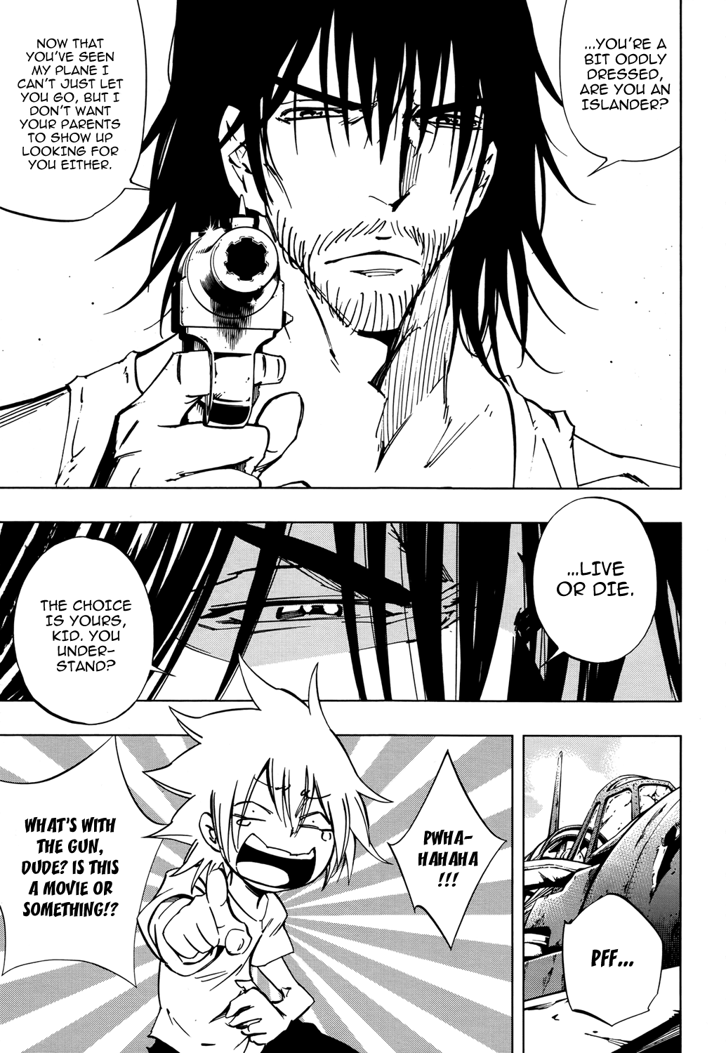 Shaman King: Flowers Chapter 19 page 9 - Chapter 19: Death Zero