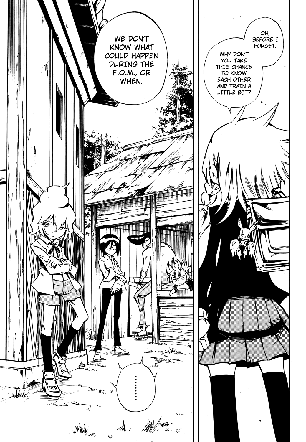 Shaman King: Flowers Chapter 21 page 12 - Chapter 21: Death Zero 3