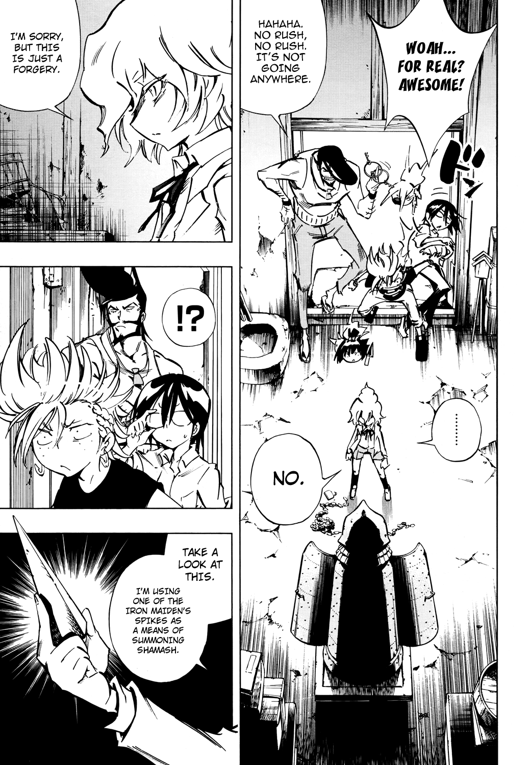 Shaman King: Flowers Chapter 21 page 16 - Chapter 21: Death Zero 3