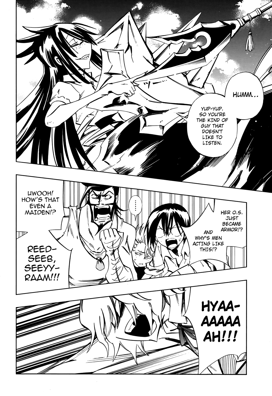 Shaman King: Flowers Chapter 22 page 12 - Chapter 22: Death Zero 4