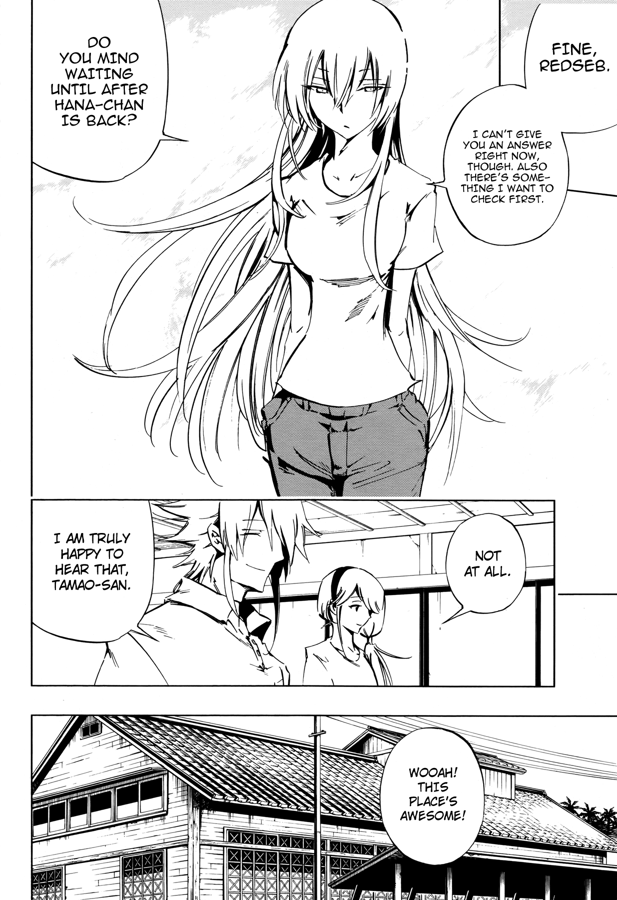 Shaman King: Flowers Chapter 26 page 14 - Chapter 26: Death Zero 8