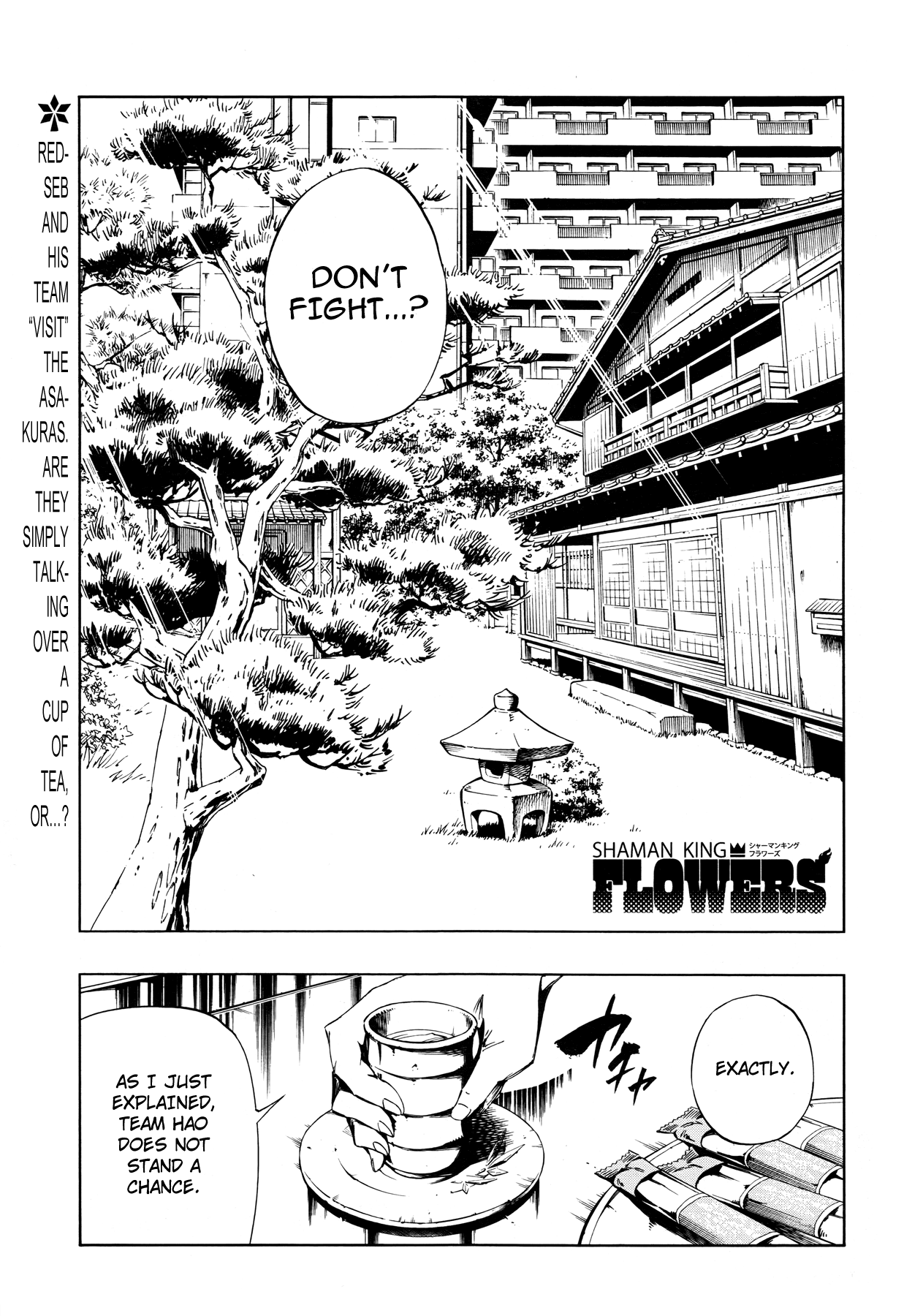 Shaman King: Flowers Chapter 26 page 3 - Chapter 26: Death Zero 8