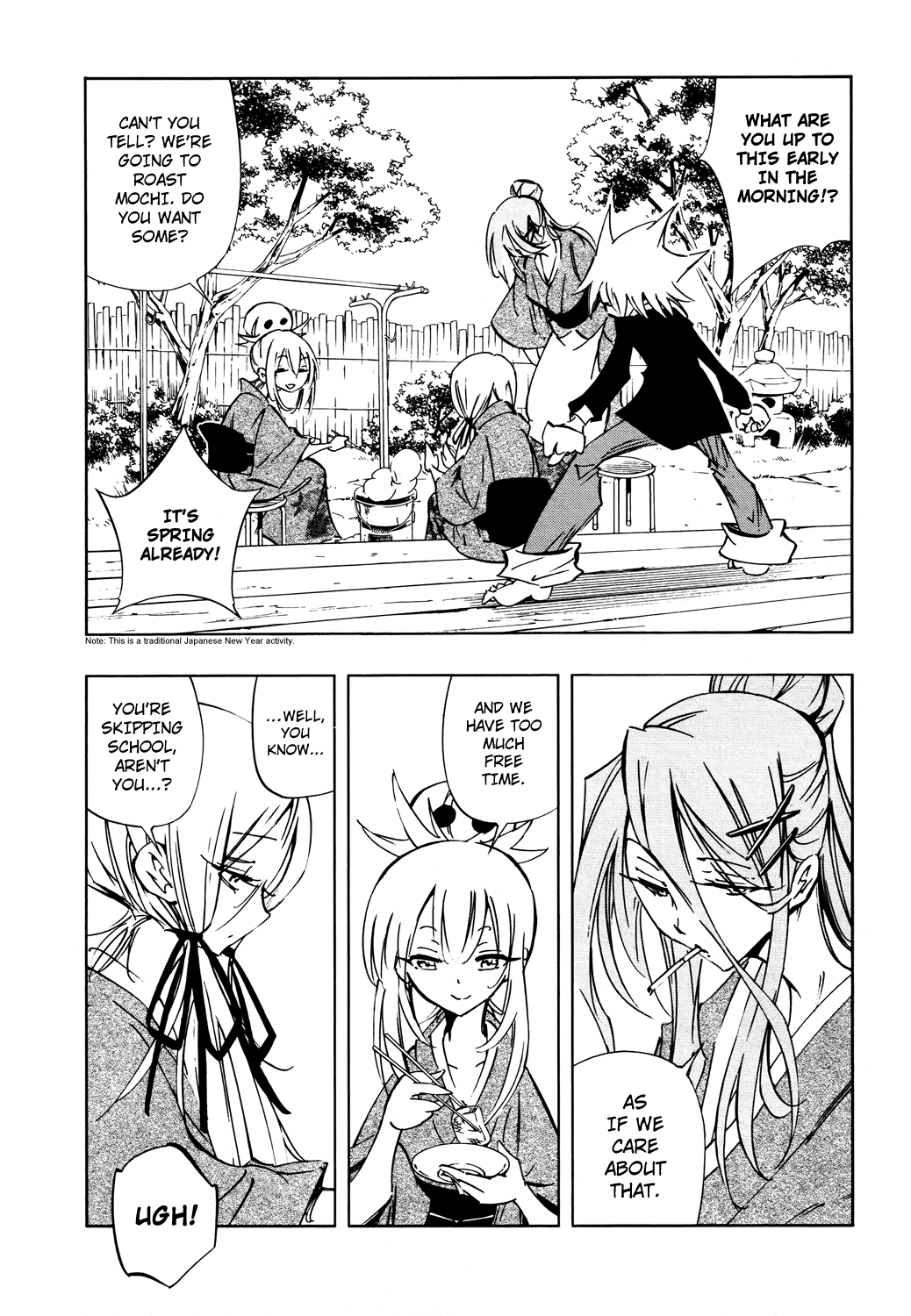 Shaman King: Flowers Chapter 3 page 14 - Chapter 3: Withered?