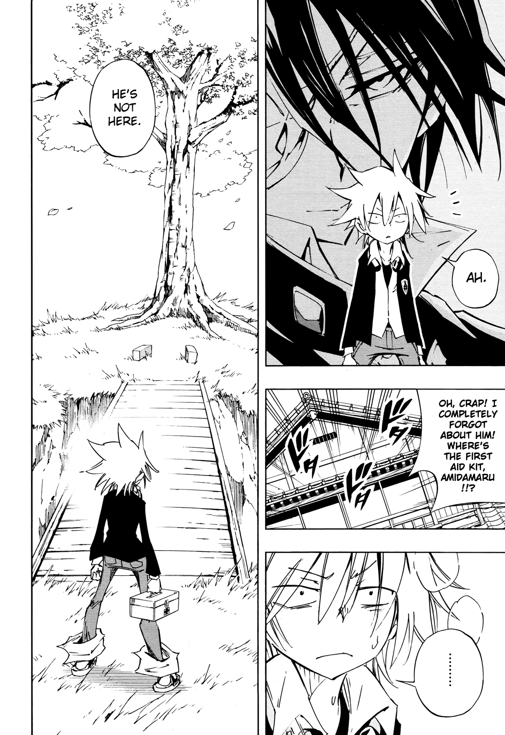 Shaman King: Flowers Chapter 3 page 17 - Chapter 3: Withered?