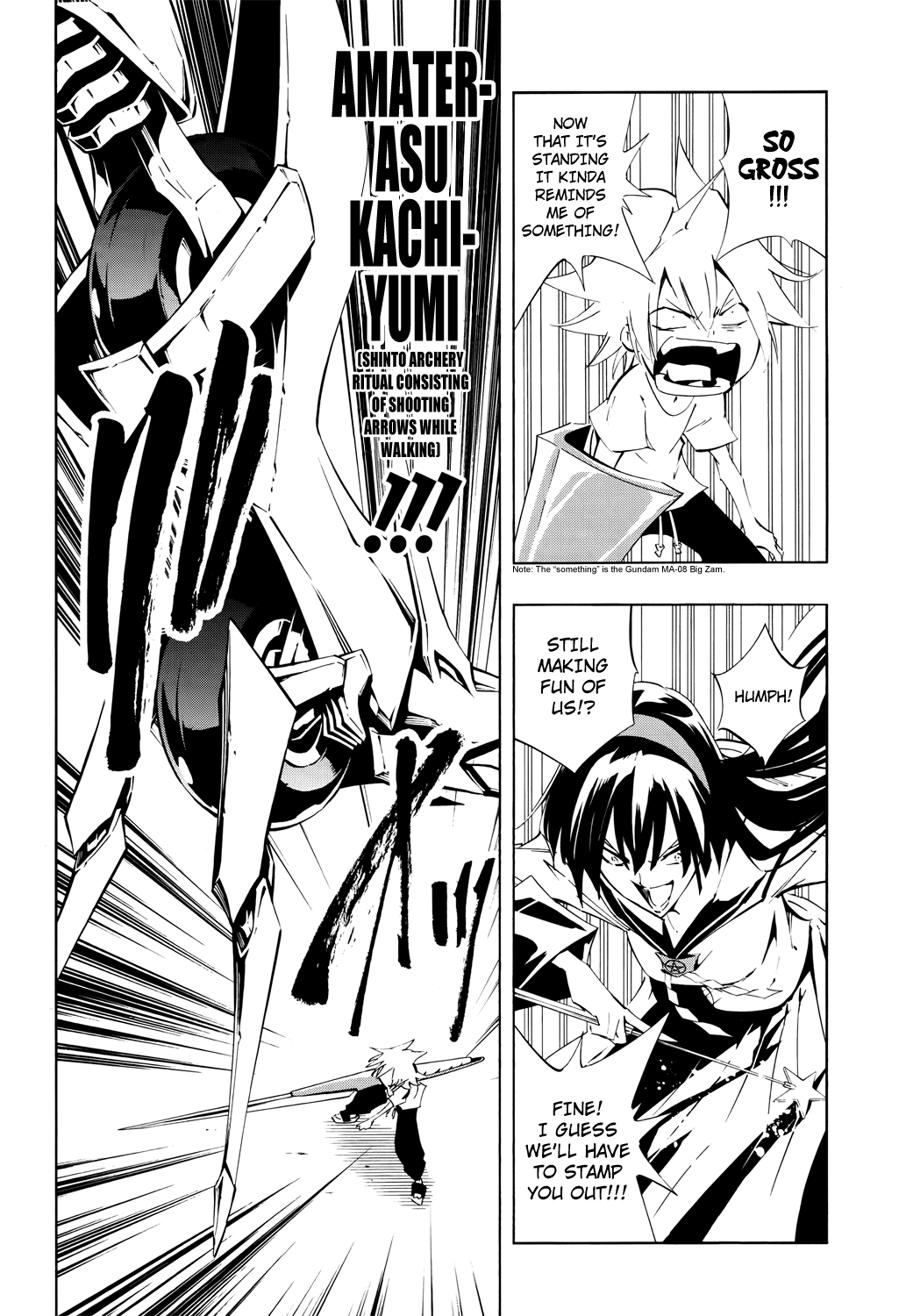 Shaman King: Flowers Chapter 4 page 14 - Chapter 4: Racket Festival in Nishitokyo