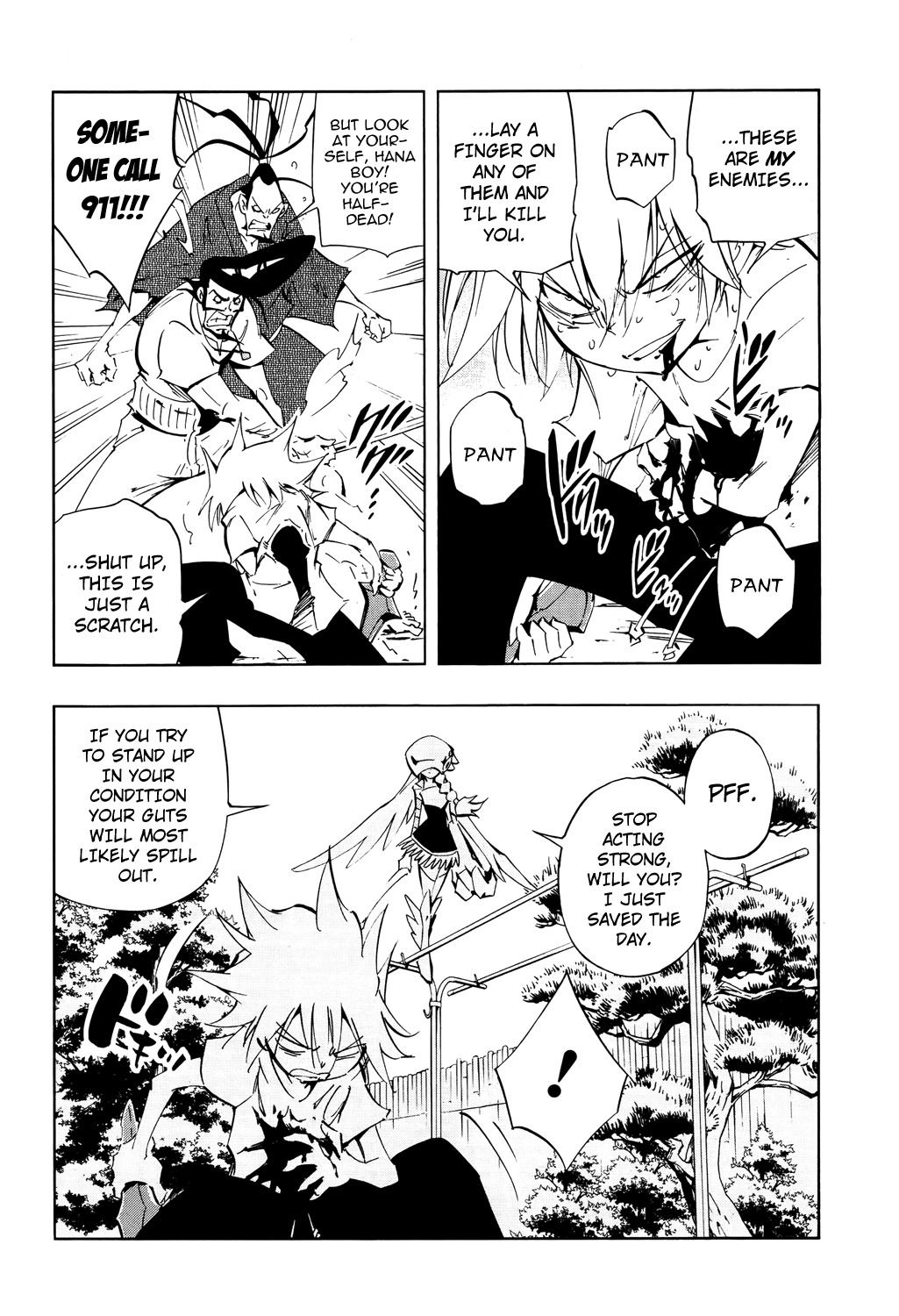 Shaman King: Flowers Chapter 4 page 30 - Chapter 4: Racket Festival in Nishitokyo
