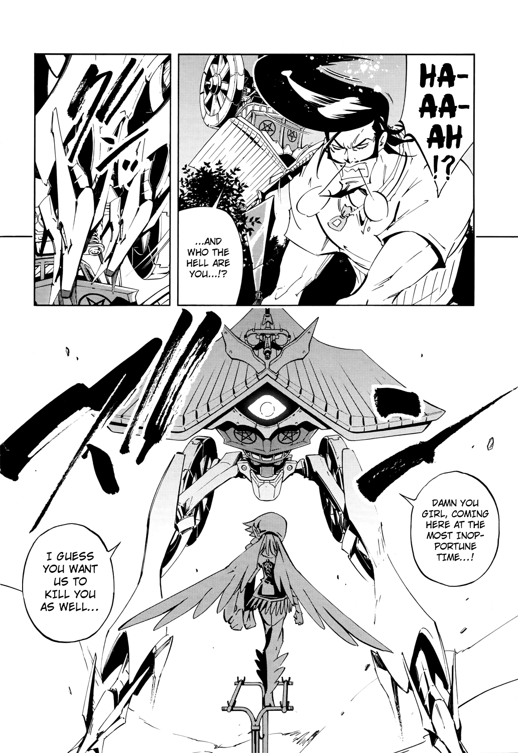 Shaman King: Flowers Chapter 4 page 32 - Chapter 4: Racket Festival in Nishitokyo