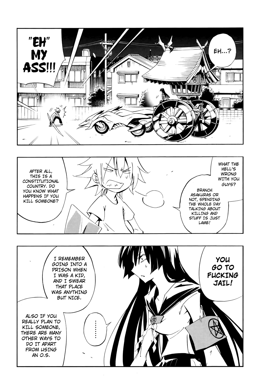Shaman King: Flowers Chapter 4 page 7 - Chapter 4: Racket Festival in Nishitokyo