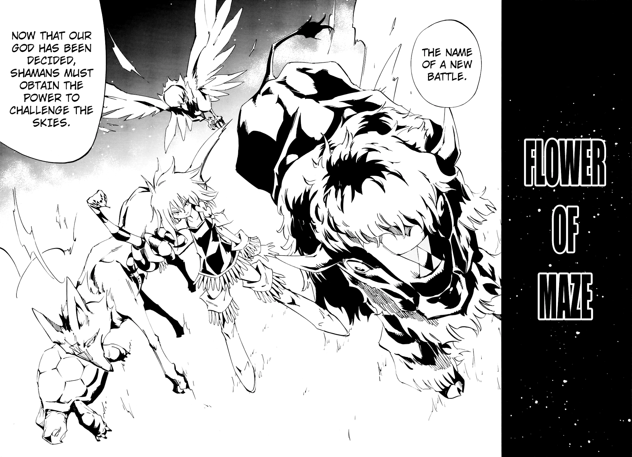 Shaman King: Flowers Chapter 5 page 33 - Chapter 5: The Return of the Shaman's Ambition