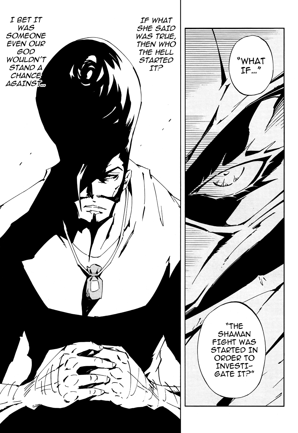 Shaman King: Flowers Chapter 5 page 39 - Chapter 5: The Return of the Shaman's Ambition