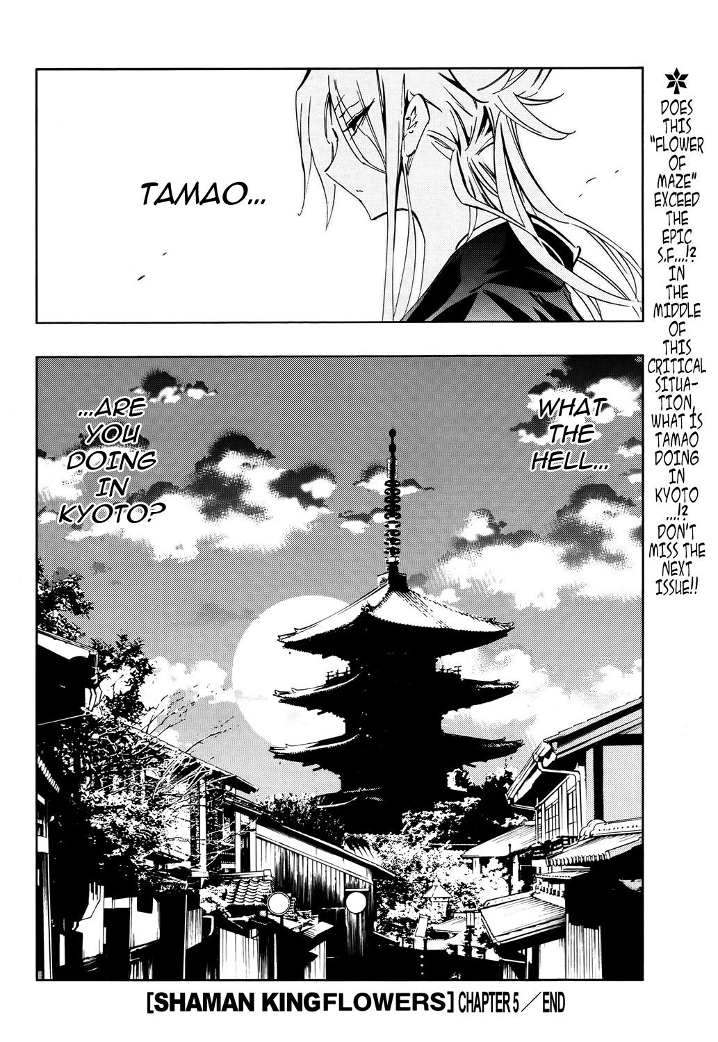 Shaman King: Flowers Chapter 5 page 40 - Chapter 5: The Return of the Shaman's Ambition