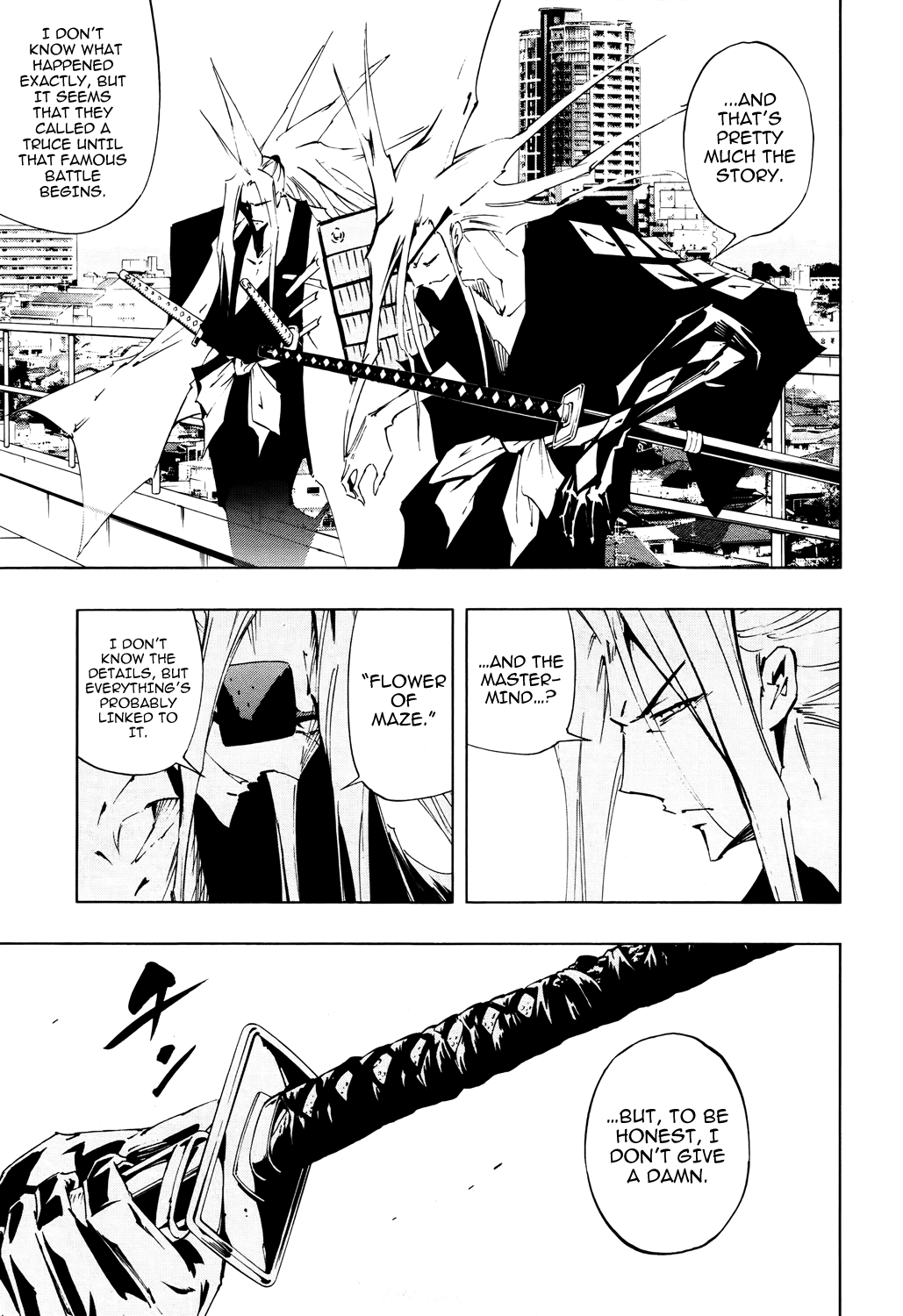 Shaman King: Flowers Chapter 6 page 38 - Chapter 6: Home Raid