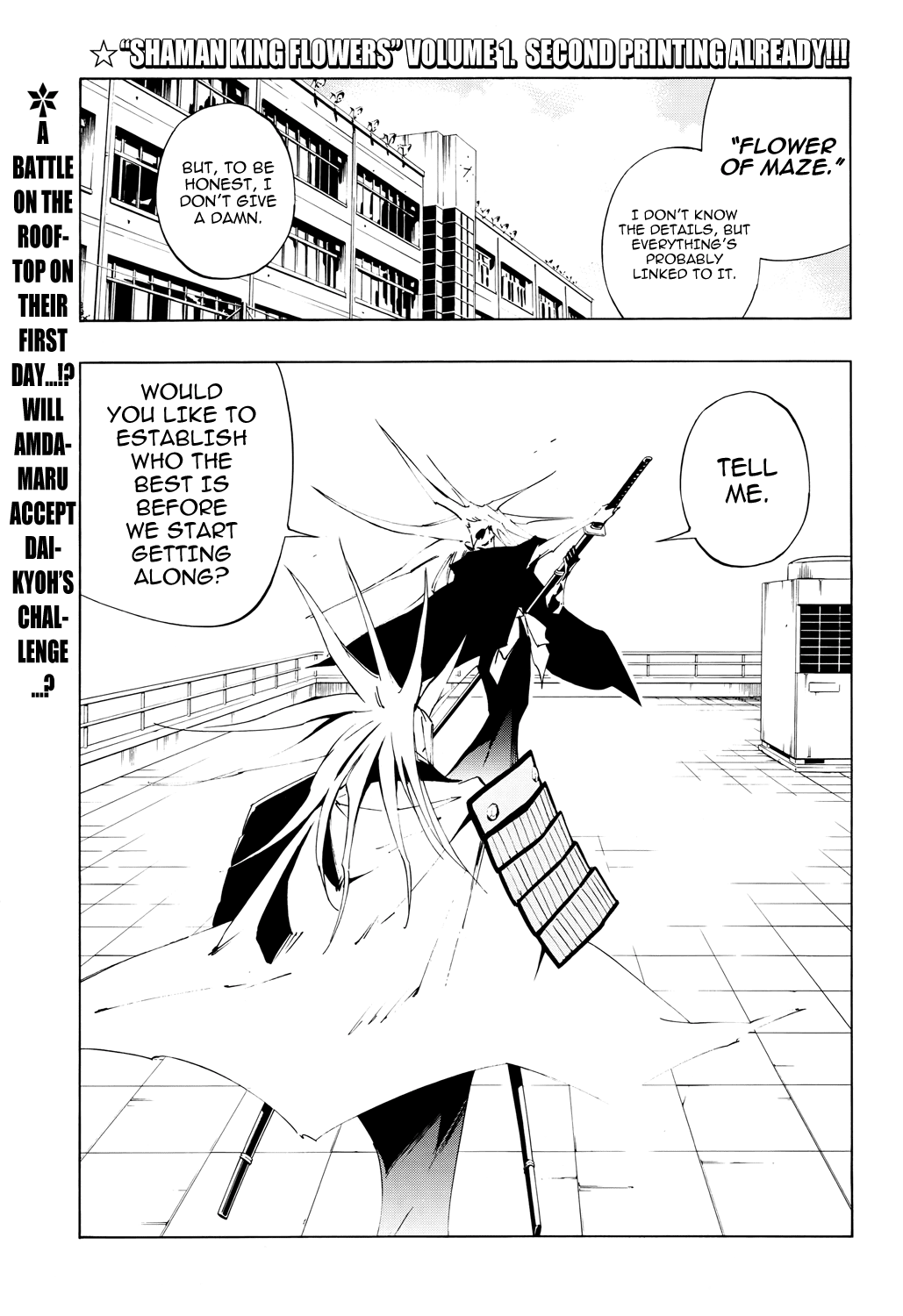 Shaman King: Flowers Chapter 7 page 2 - Chapter 7: Sense of Loss