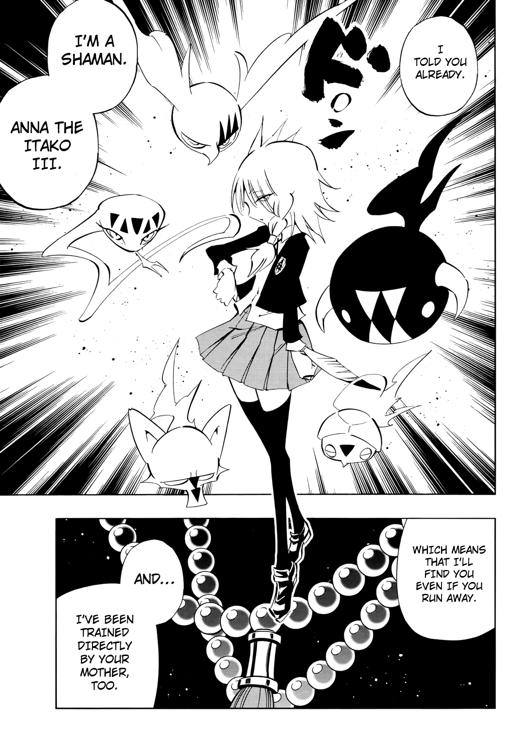 Shaman King: Flowers Chapter 8 page 27 - Chapter 8: Good Boys Don't Elope