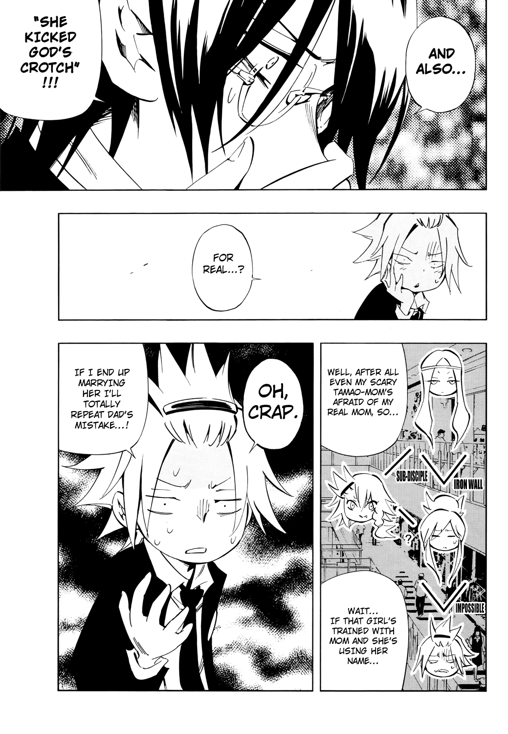 Shaman King: Flowers Chapter 8 page 33 - Chapter 8: Good Boys Don't Elope