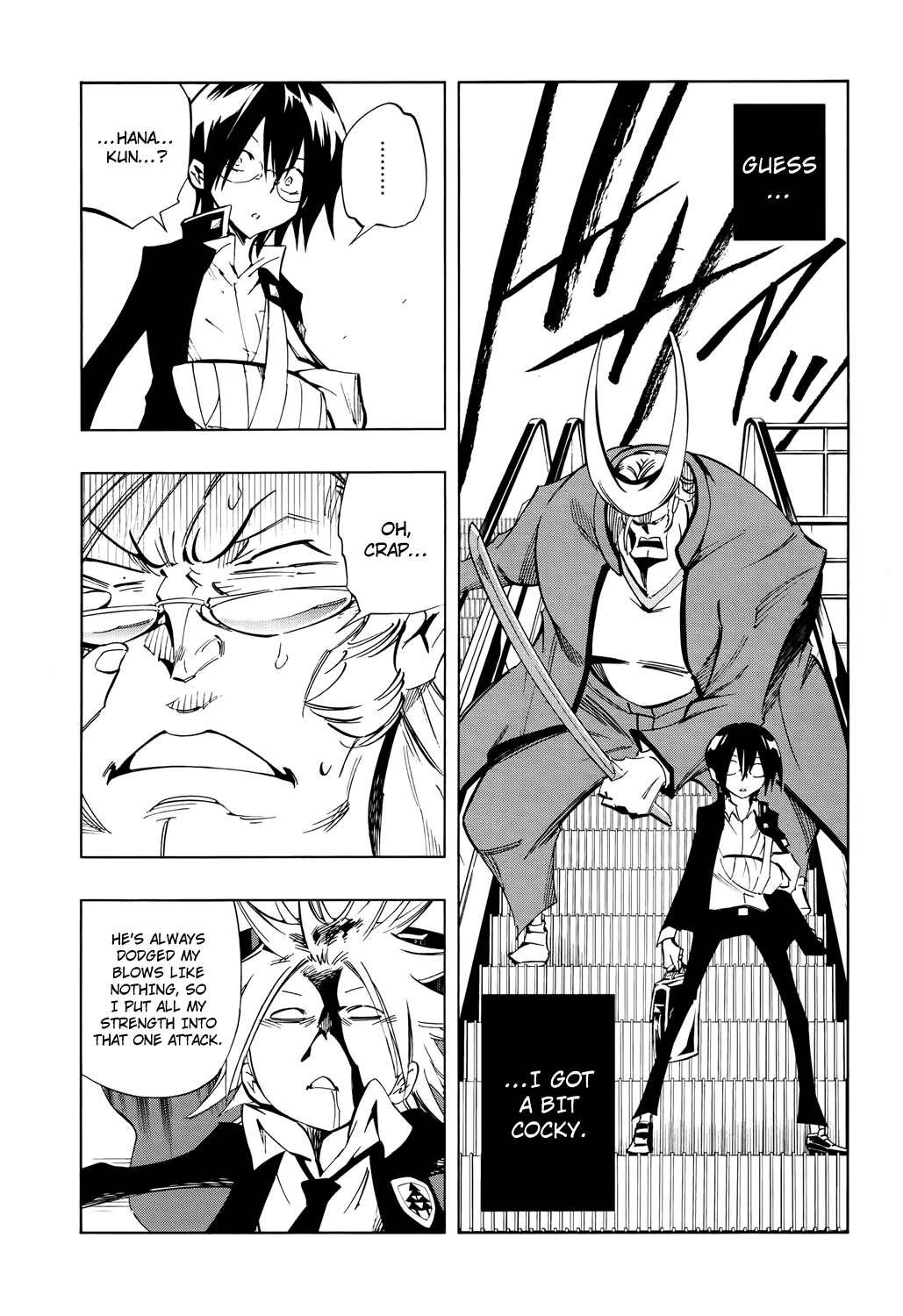 Shaman King: Flowers Chapter 9 page 10 - Chapter 9: Shocking Mall 2014