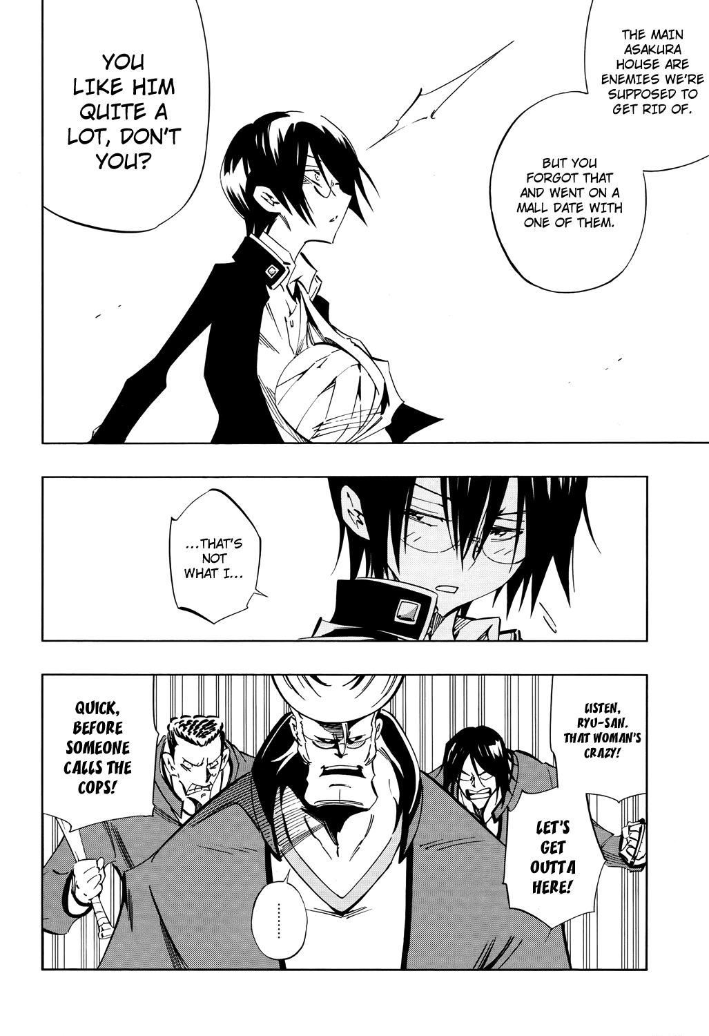 Shaman King: Flowers Chapter 9 page 13 - Chapter 9: Shocking Mall 2014