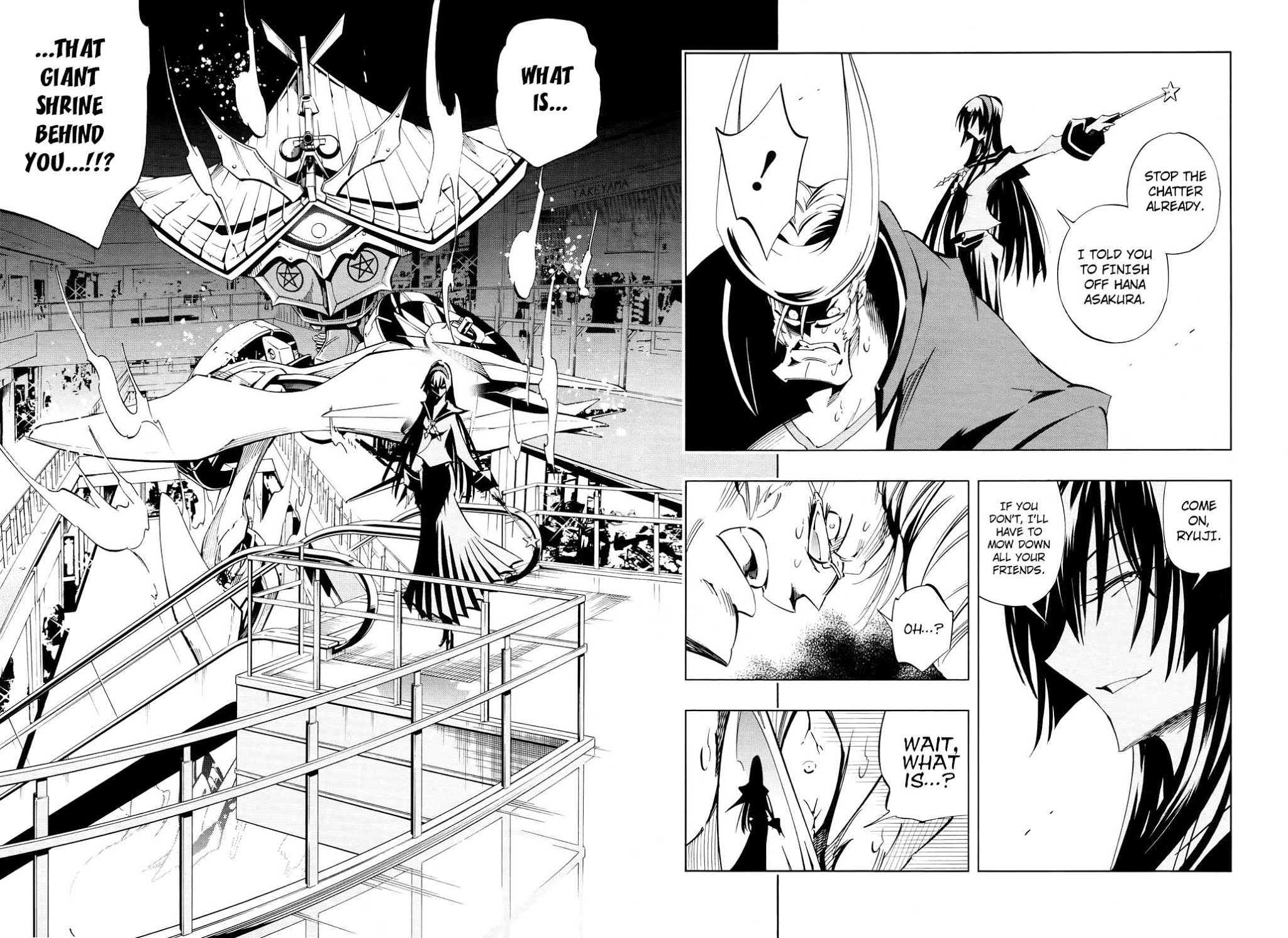 Shaman King: Flowers Chapter 9 page 15 - Chapter 9: Shocking Mall 2014