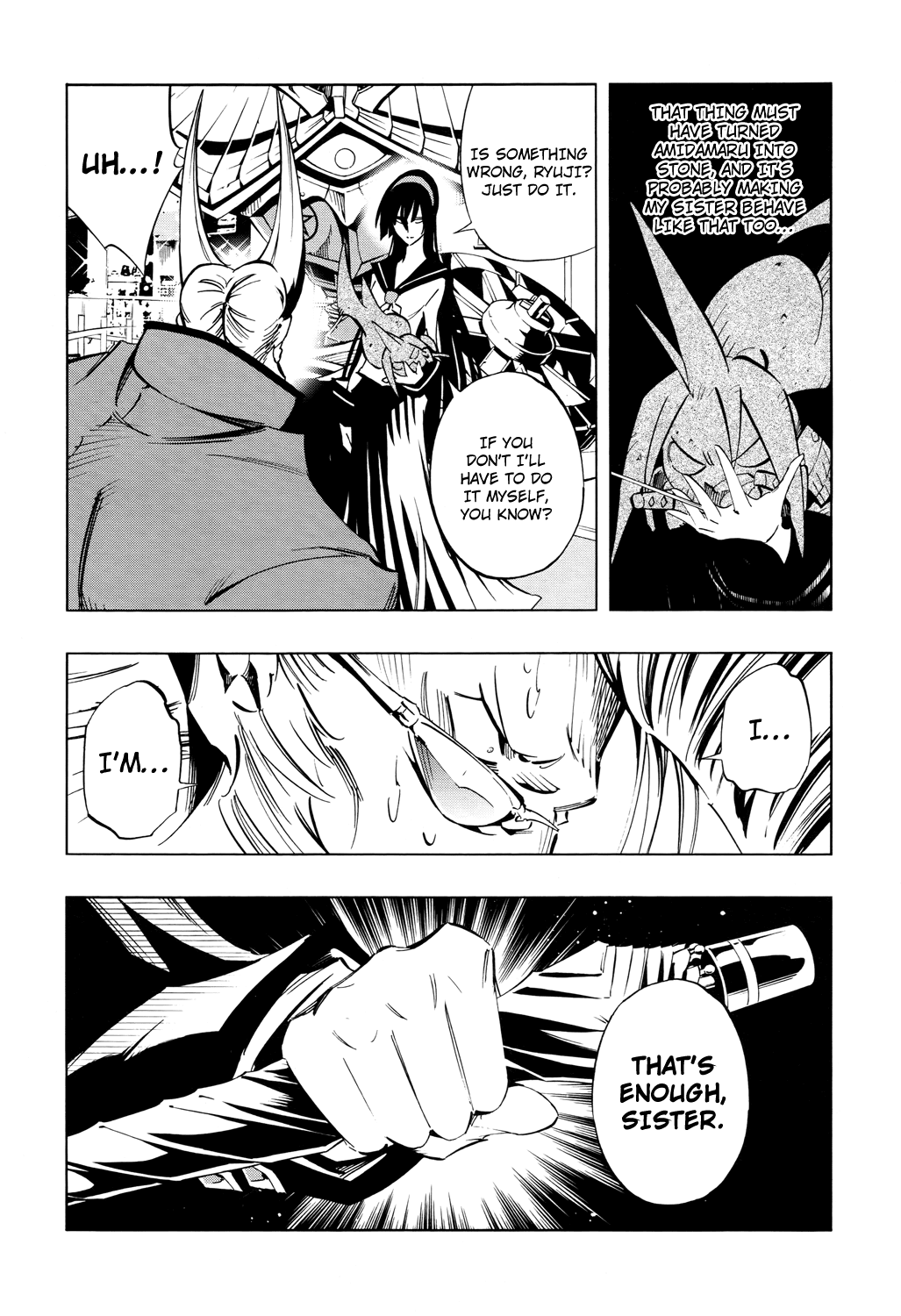 Shaman King: Flowers Chapter 9 page 22 - Chapter 9: Shocking Mall 2014
