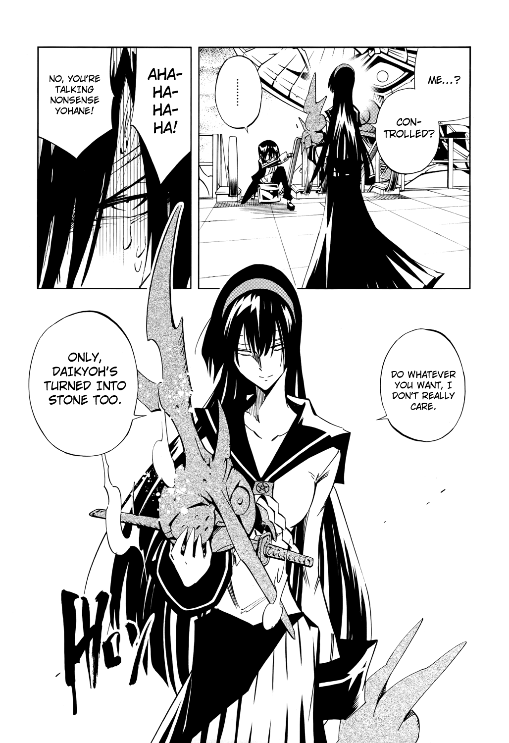 Shaman King: Flowers Chapter 9 page 24 - Chapter 9: Shocking Mall 2014