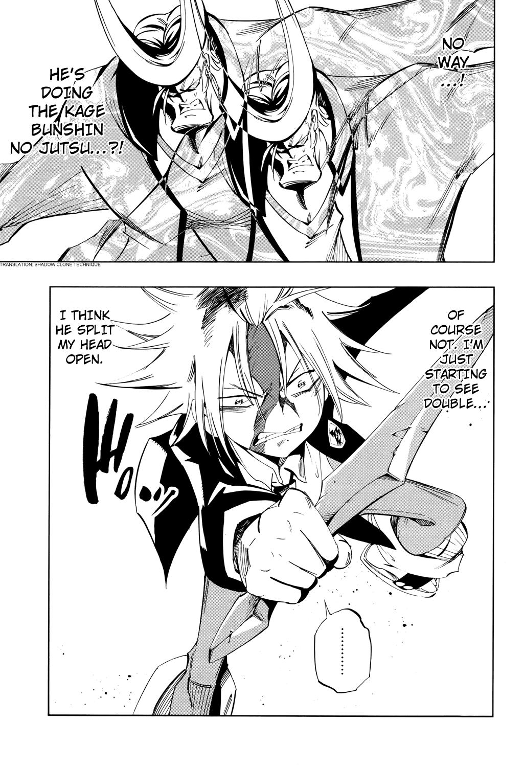 Shaman King: Flowers Chapter 9 page 8 - Chapter 9: Shocking Mall 2014